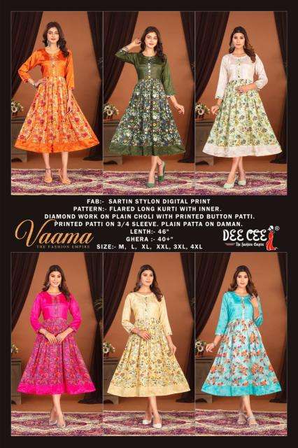 Deecee Vaama Latest kurti designs in Bangalore