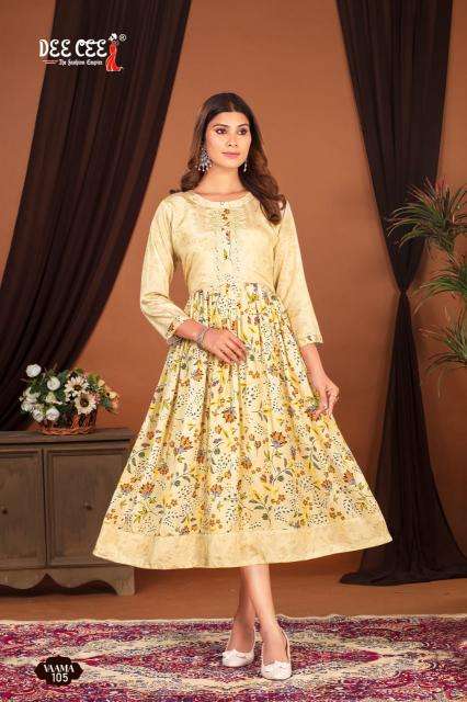 Deecee Vaama Latest kurti designs in Bangalore