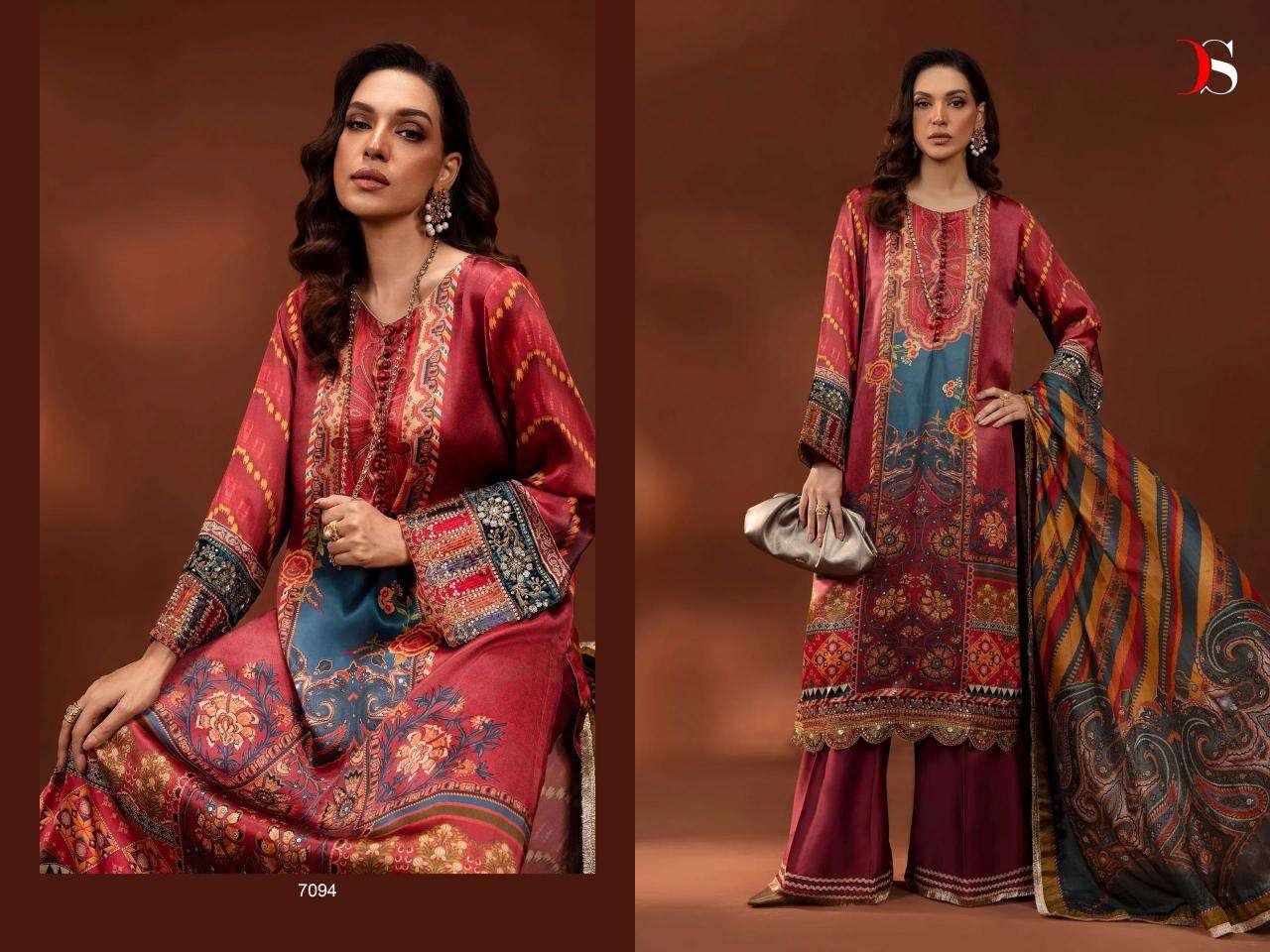 Deepsy Mariab Silk Salwar Kameez Exporters