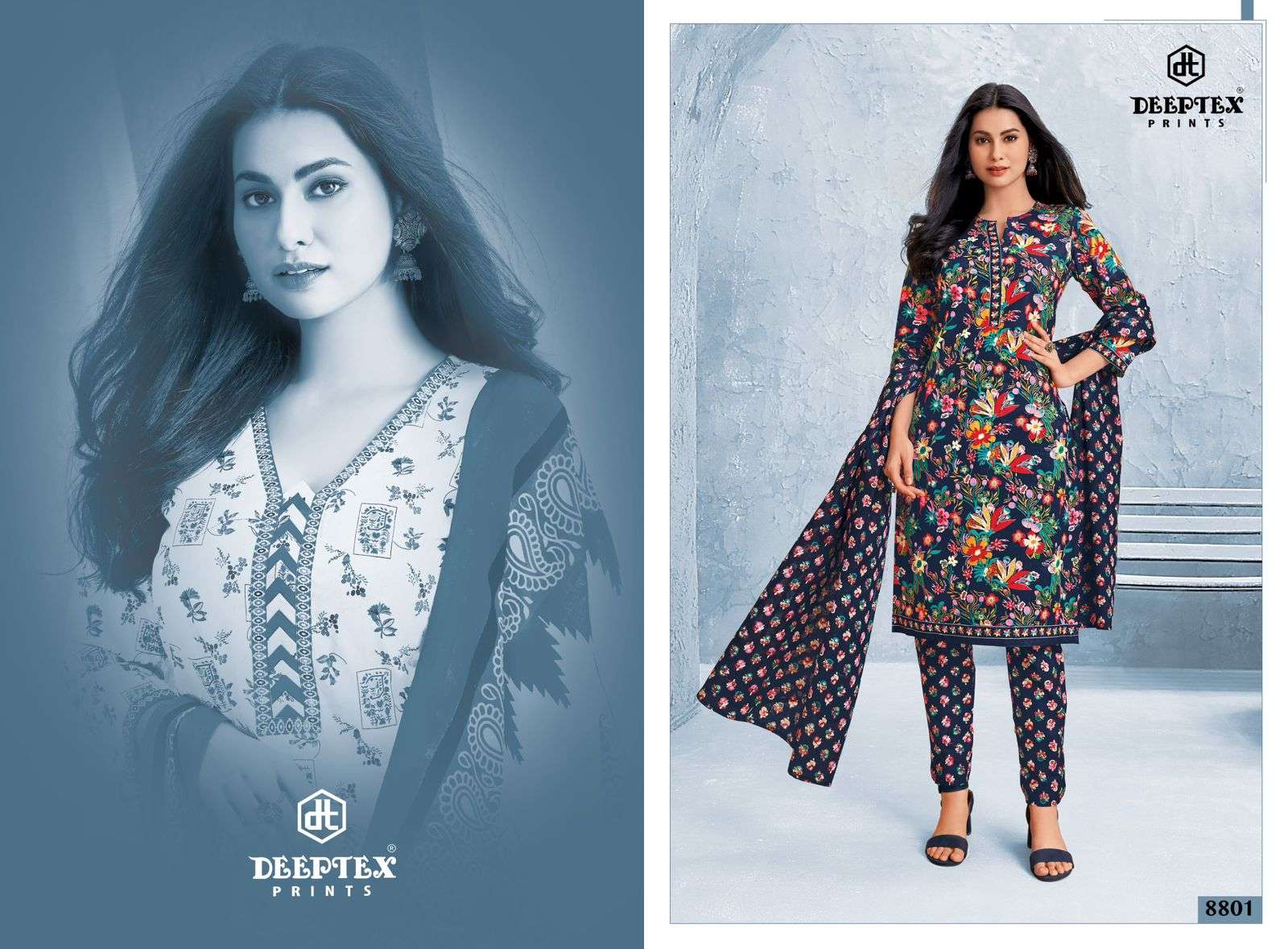 Deeptex Miss India Vol 88 Cotton dress materials Mumbai