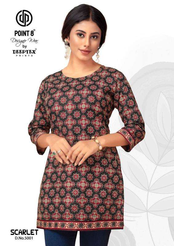 Deeptex Scarlet Vol-5 Wholesale Kurtis in Kolkata