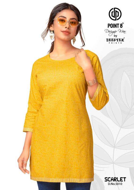 Deeptex Scarlet Vol-5 Wholesale Kurtis in Kolkata