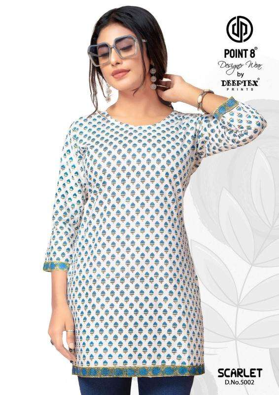 Deeptex Scarlet Vol-5 Wholesale Kurtis in Kolkata