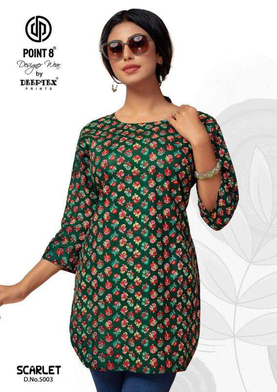 Deeptex Scarlet Vol-5 Wholesale Kurtis in Kolkata