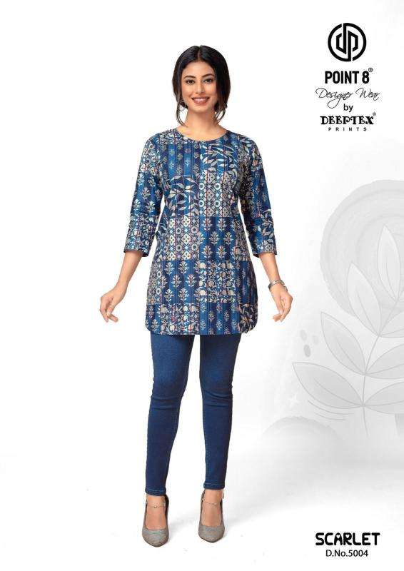 Deeptex Scarlet Vol-5 Wholesale Kurtis in Kolkata