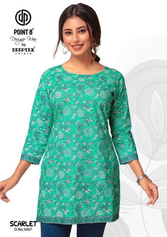 Deeptex Scarlet Vol-5 Wholesale Kurtis in Kolkata