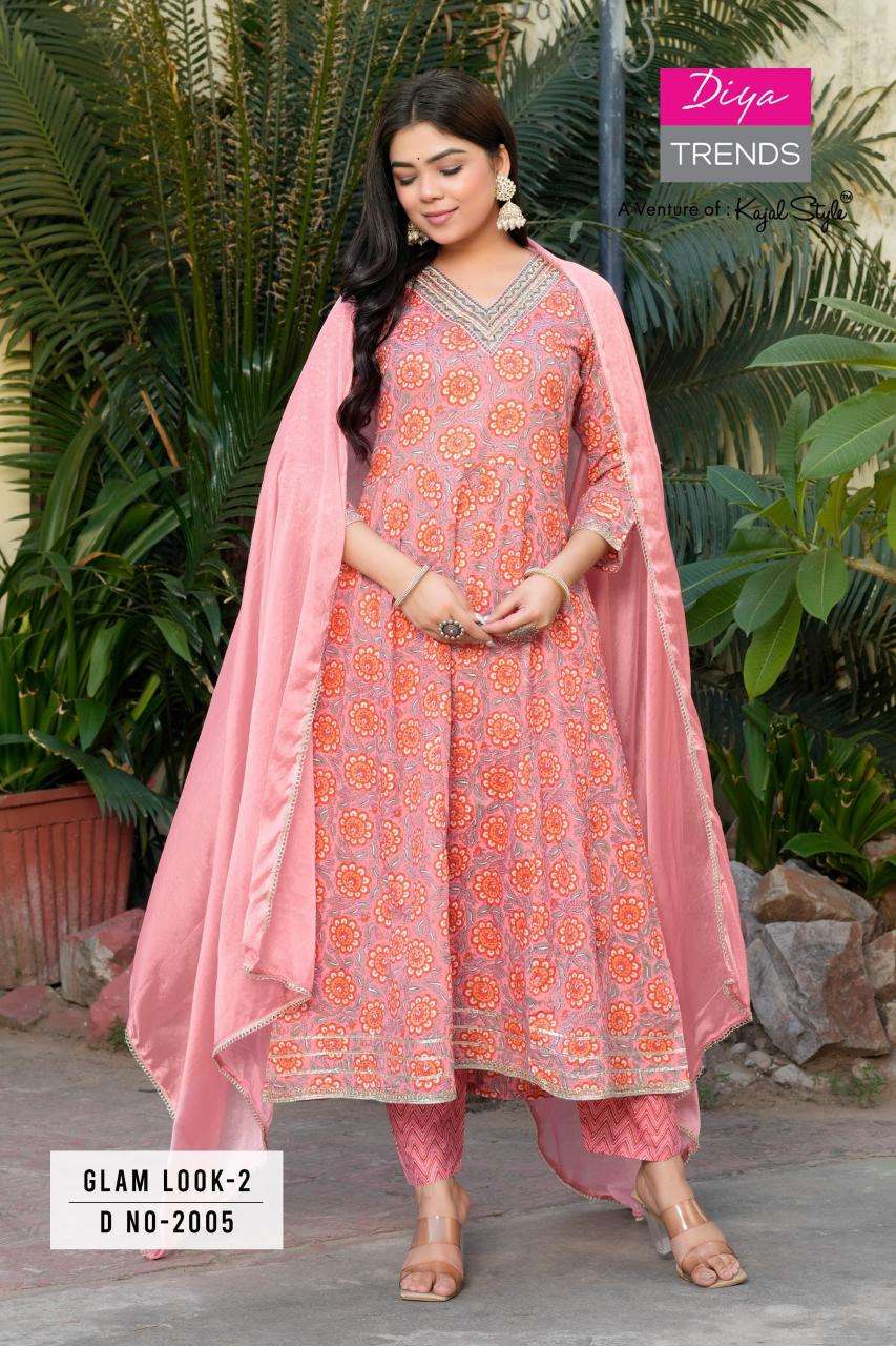 Diya Glamlook Vol 2 Kurti wholesalers in Kolkata