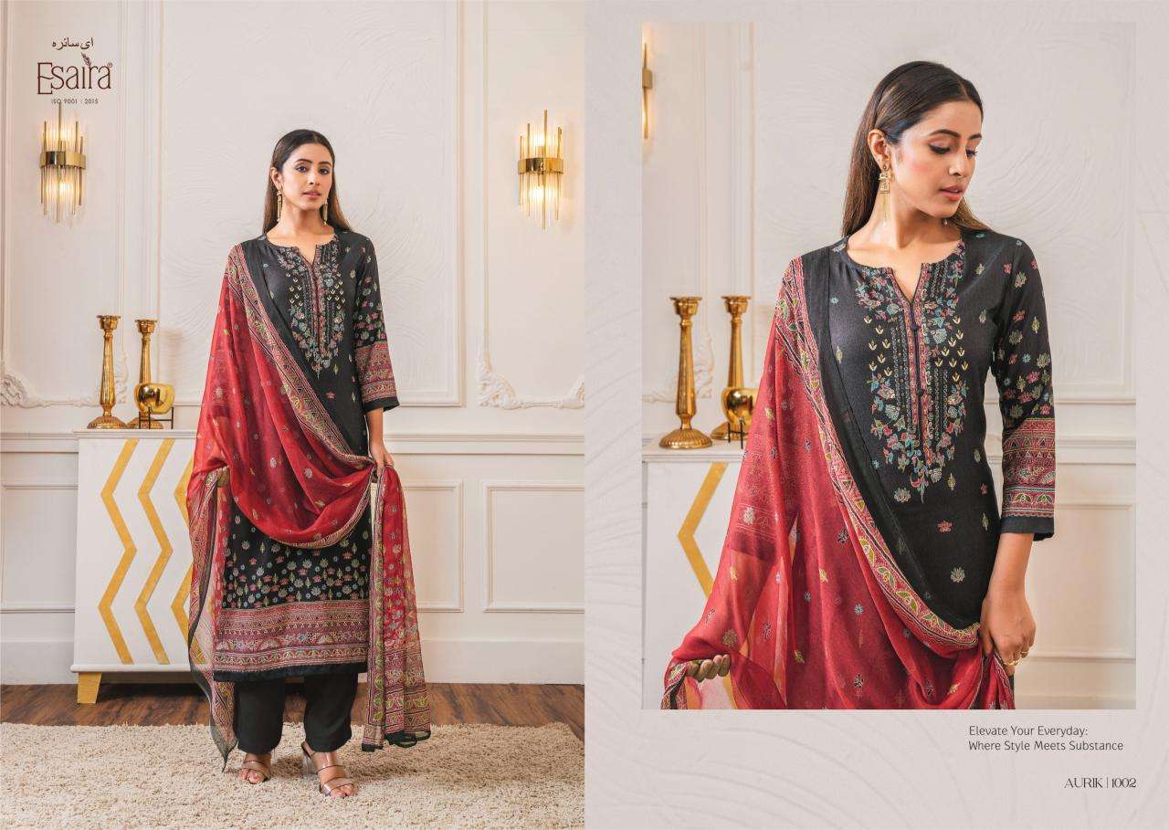 Esaira Aurik Surat Cotton Salwar Kameez Wholesale