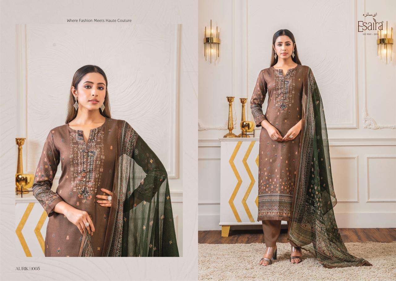 Esaira Aurik Surat Cotton Salwar Kameez Wholesale