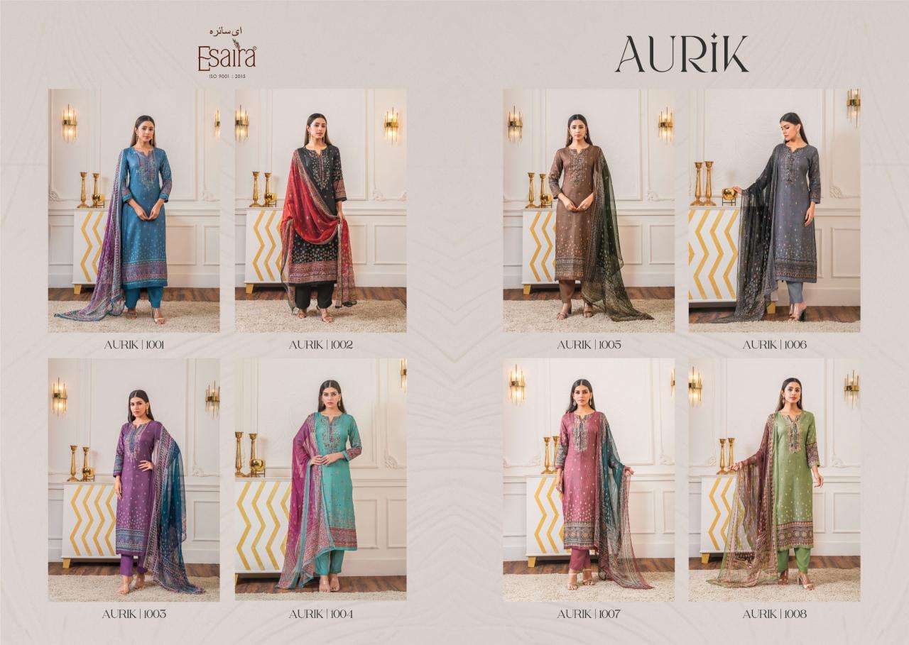 Esaira Aurik Surat Cotton Salwar Kameez Wholesale