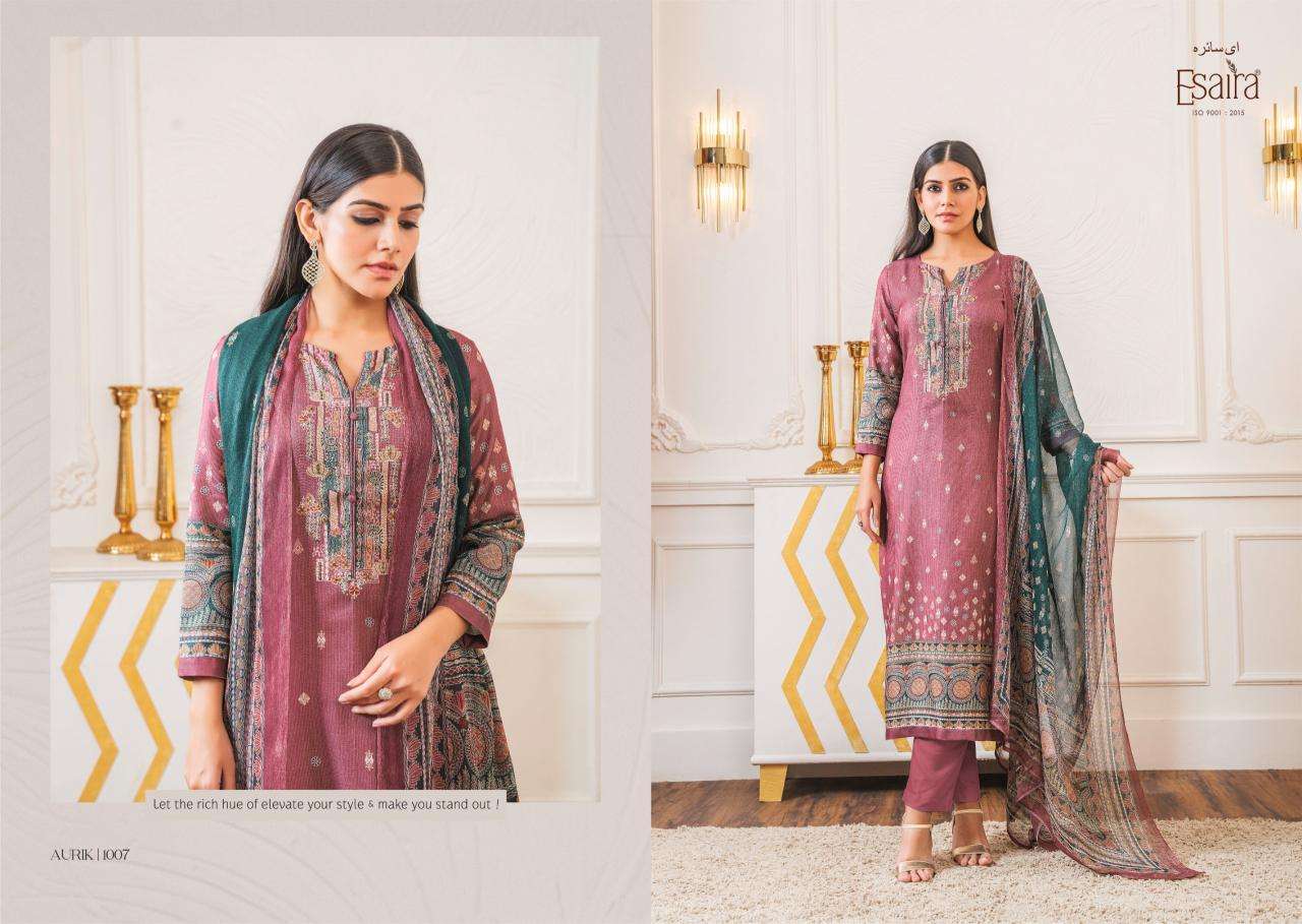 Esaira Aurik Surat Cotton Salwar Kameez Wholesale