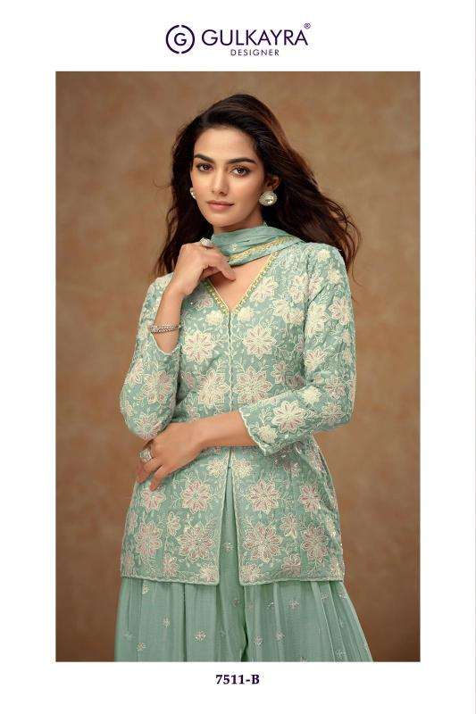 Gulkayra Firdous Designer Indo Western Wear online shopping for wedding