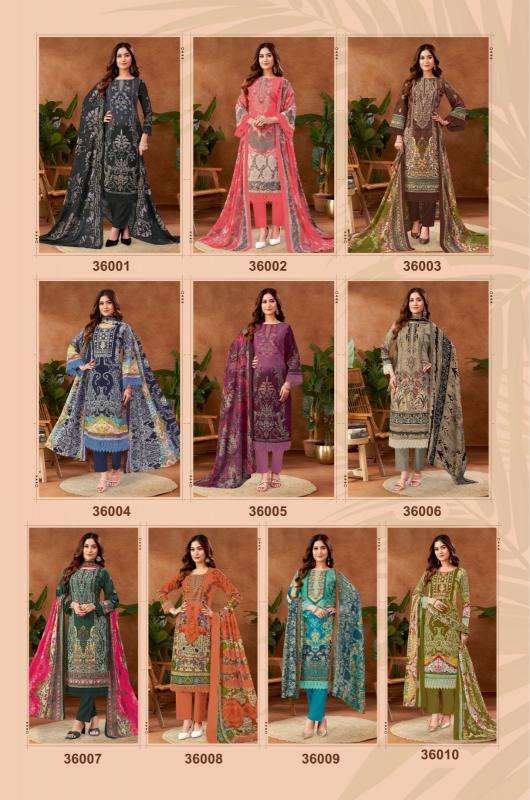 Jash Elliza Vol 36 Dress material in Surat wholesale rates