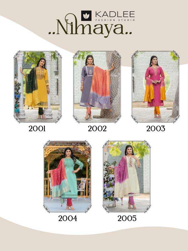 Kadlee Nimaya Kurti Manufacturers in Surat