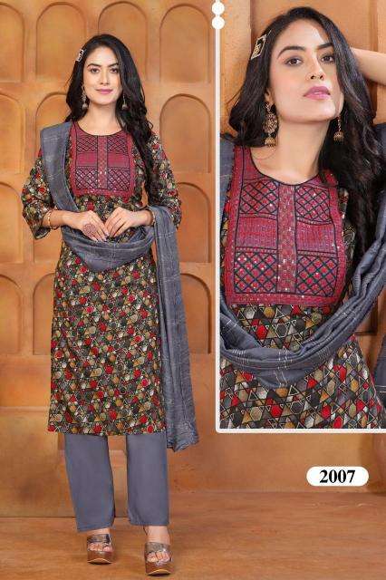 Kashida Princess Vol 3 Designer Kurtis Surat