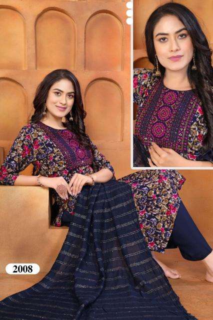 Kashida Princess Vol 3 Designer Kurtis Surat