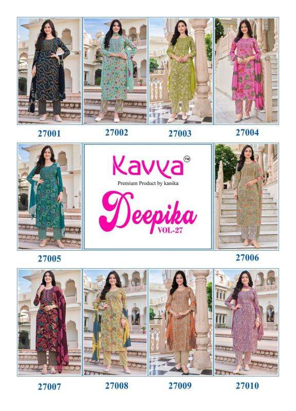 Kavya Deepika Vol 27 Designer Kurtis in Mumbai