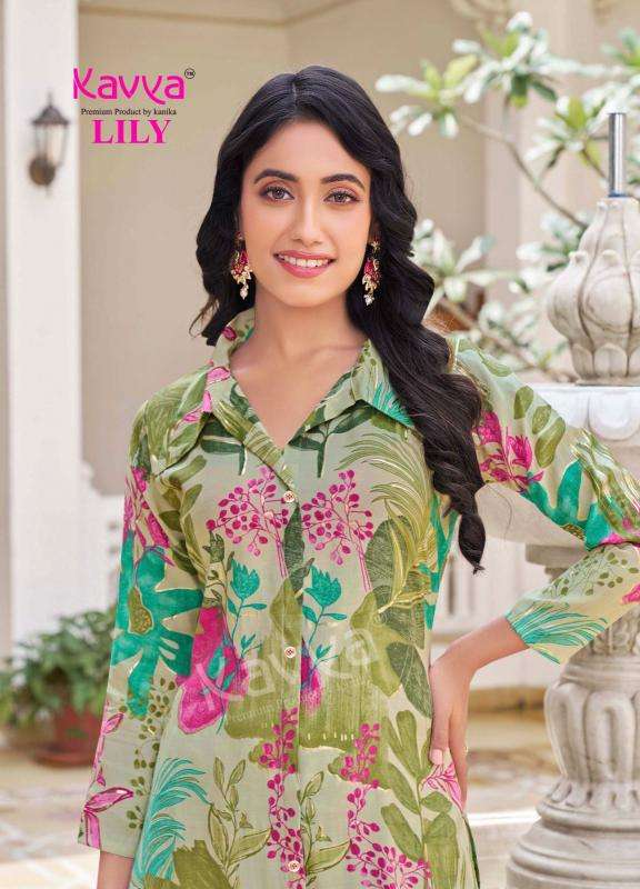 Kavya Lily Vol 1 Co-Ord Set Kurti factory in Kolkata