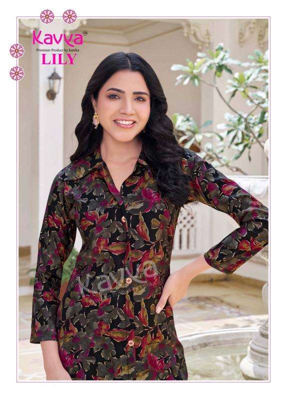 Kavya Lily Vol 1 Co-Ord Set Kurti factory in Kolkata