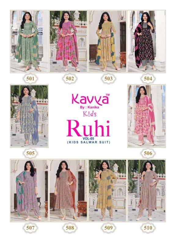 Kavya Ruhi Vol 5 Kurti wholesaler in Surat