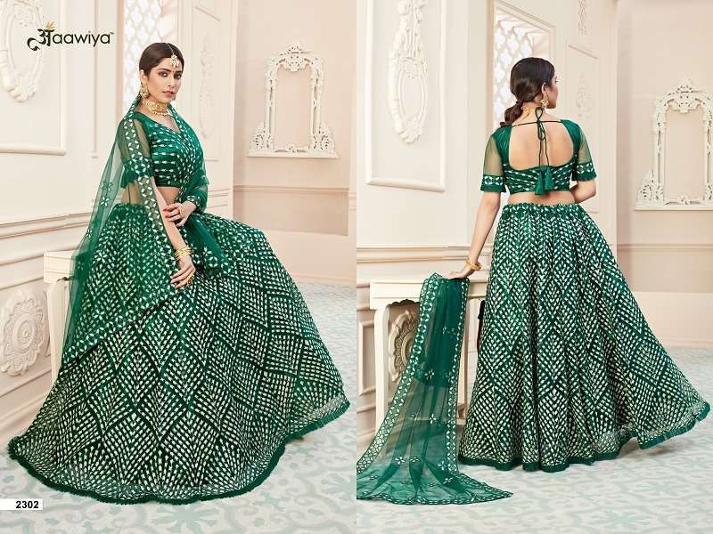 LIHAAZ VOL- 2302 A GREAT COLLECTION OF THIS WEDDING LEHENGA CHOLI materials wholesale