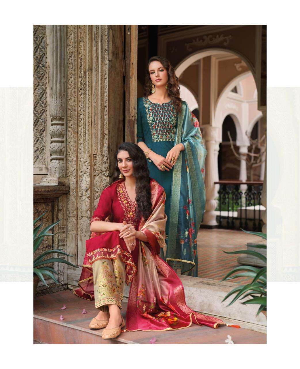 LILY & LALI Meenakari Vol 4 Kurti suppliers in Delhi