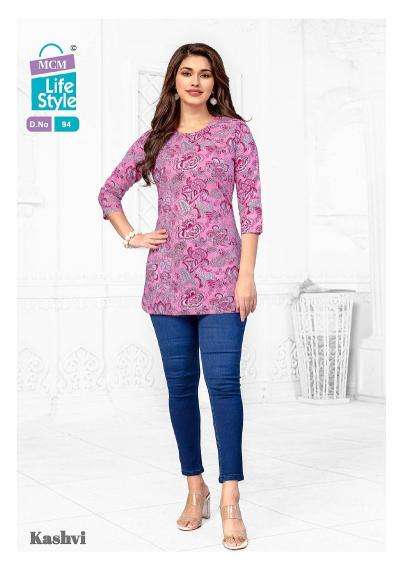 MCM Kashvi Vol-7 – Short Tops Surat Kurti industry