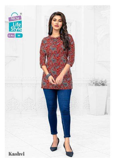 MCM Kashvi Vol-7 – Short Tops Surat Kurti industry