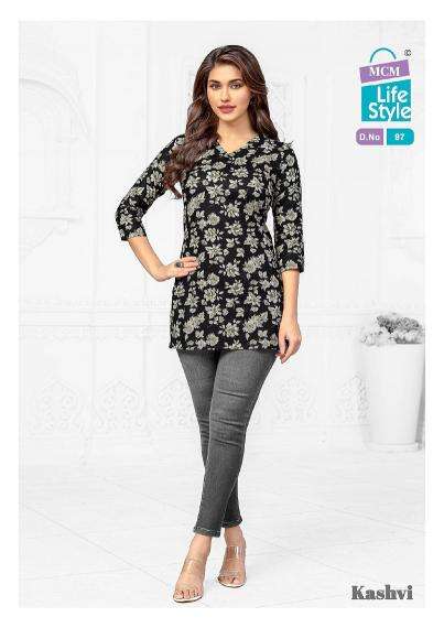 MCM Kashvi Vol-7 – Short Tops Surat Kurti industry