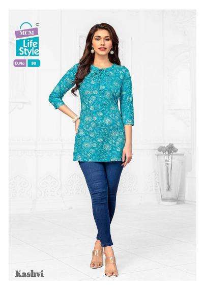 MCM Kashvi Vol-7 – Short Tops Surat Kurti industry