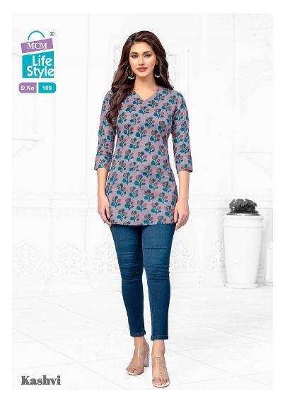 MCM Kashvi Vol-7 – Short Tops Surat Kurti industry