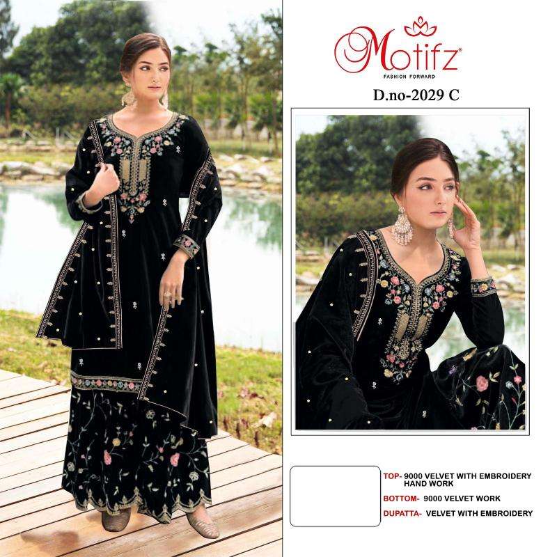 Motifz 2029 ABCD Embodry  wholesale salwar kameez distributors