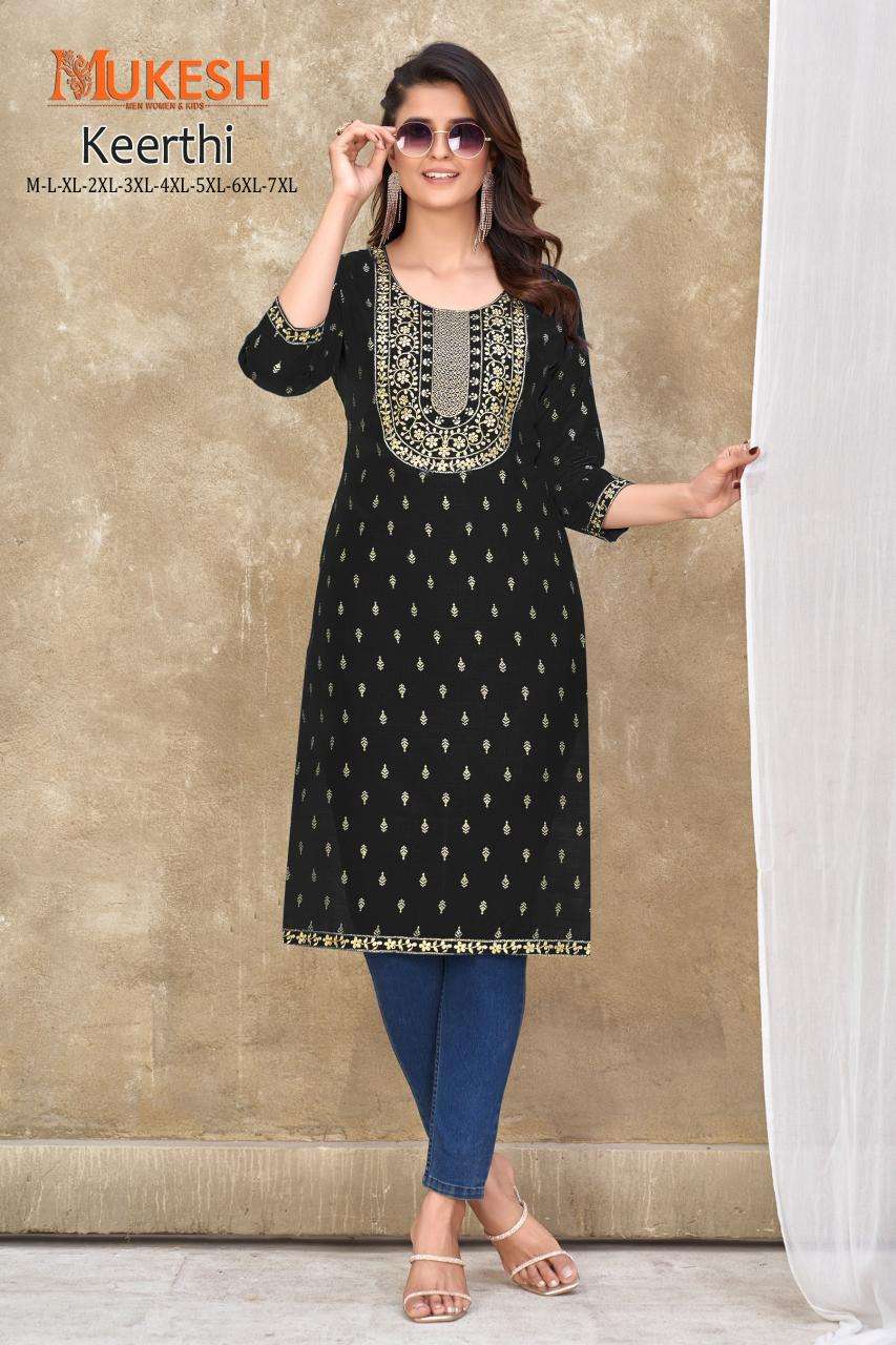 Mukesh Keerthi  Kurti designs for ladies