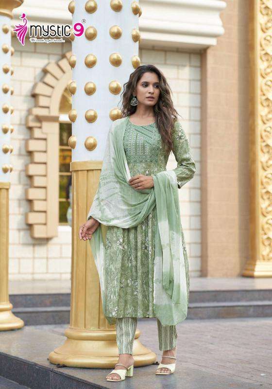 MYSTIC 9 PUSHPA Vol 1 Designer kurtis wholesale price