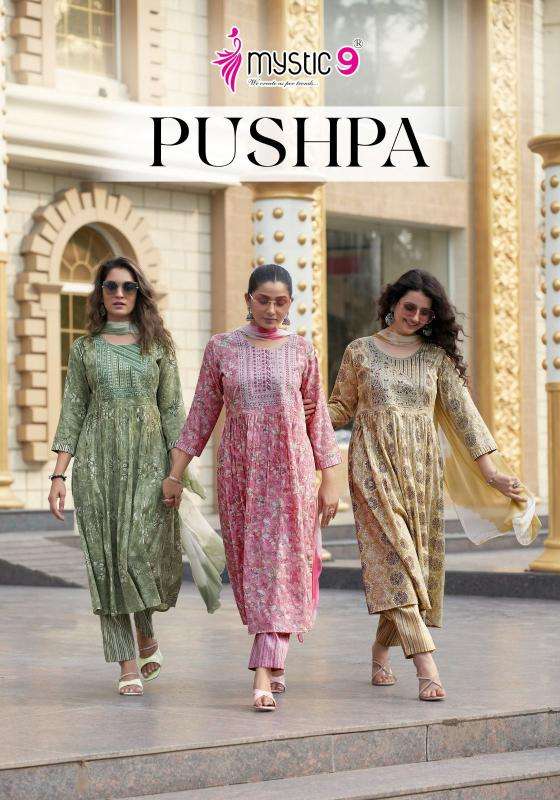 MYSTIC 9 PUSHPA Vol 1 Designer kurtis wholesale price