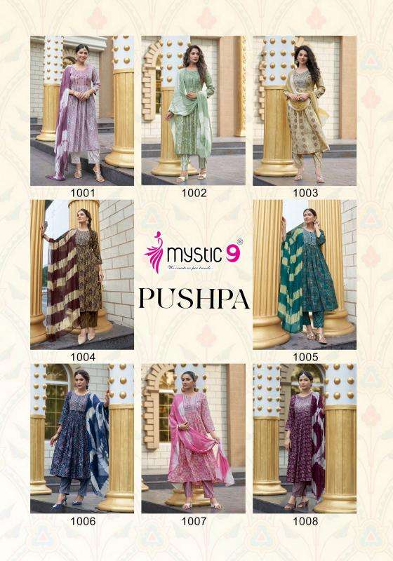 MYSTIC 9 PUSHPA Vol 1 Designer kurtis wholesale price