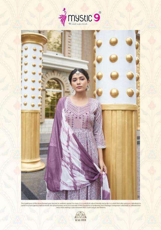 MYSTIC 9 PUSHPA Vol 1 Designer kurtis wholesale price