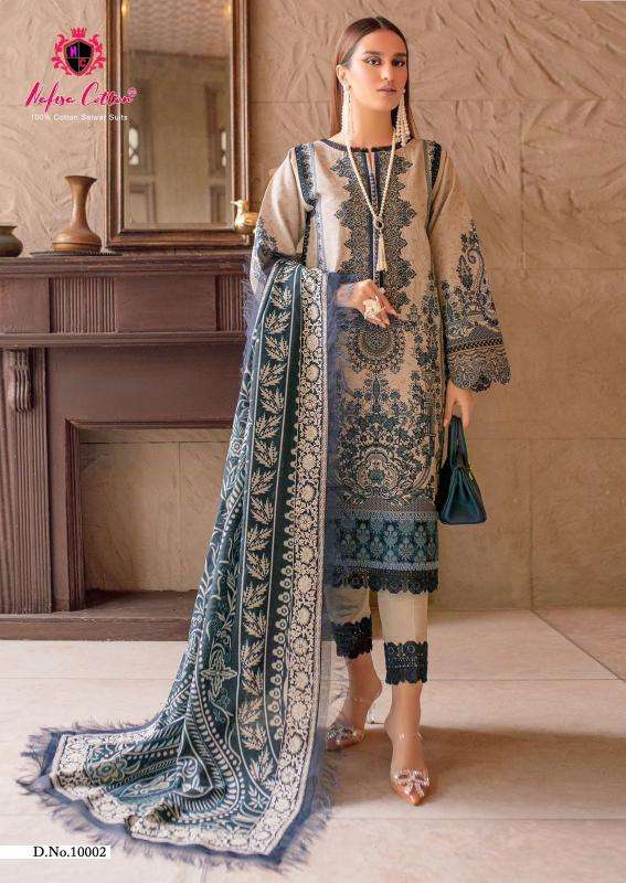 Nafisa Safina Vol 10 Latest Dress Material designs in Ahmedabad