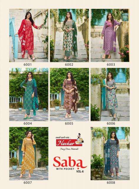 Navkar Saba Vol 6 Kurti manufacturer and exporter