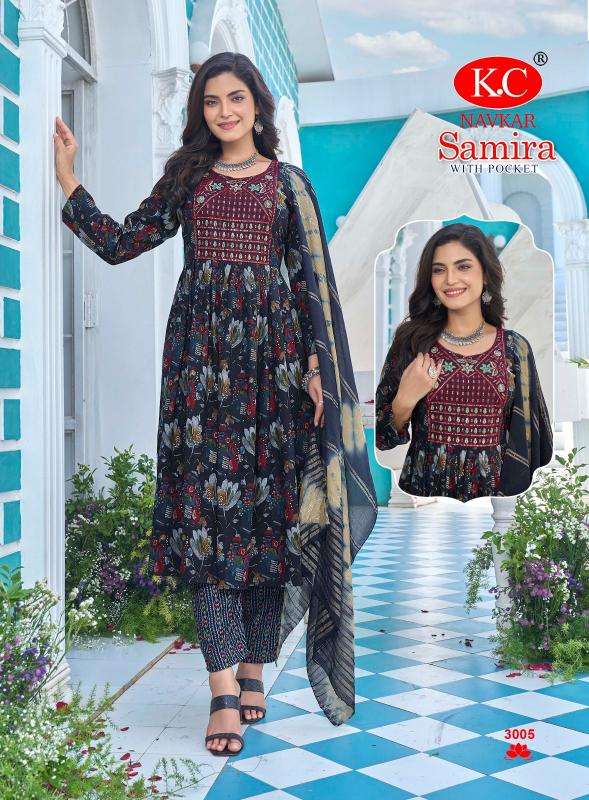 NAVKAR SAMIRA Vol 3 Kurti materials wholesale in Ahmedabad