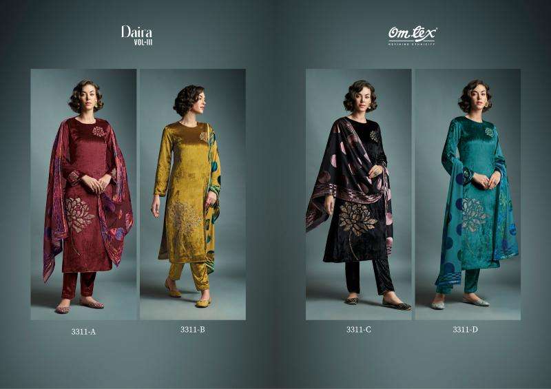 Omtex Daira Vol 3 Salwar suit exporters