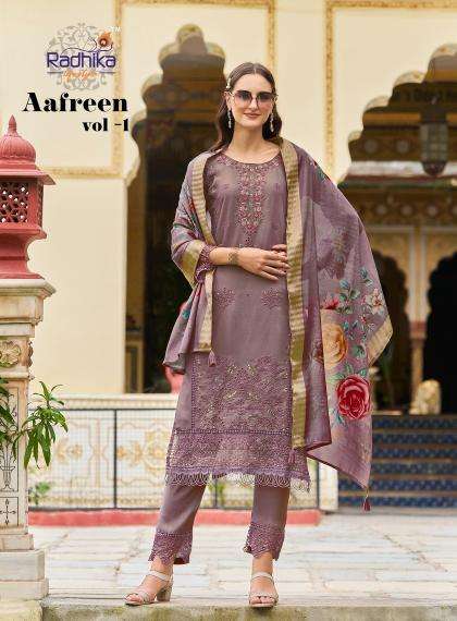 Radhika Aafreen Vol 1 Designer kurti manufacturers in Ahmedabad