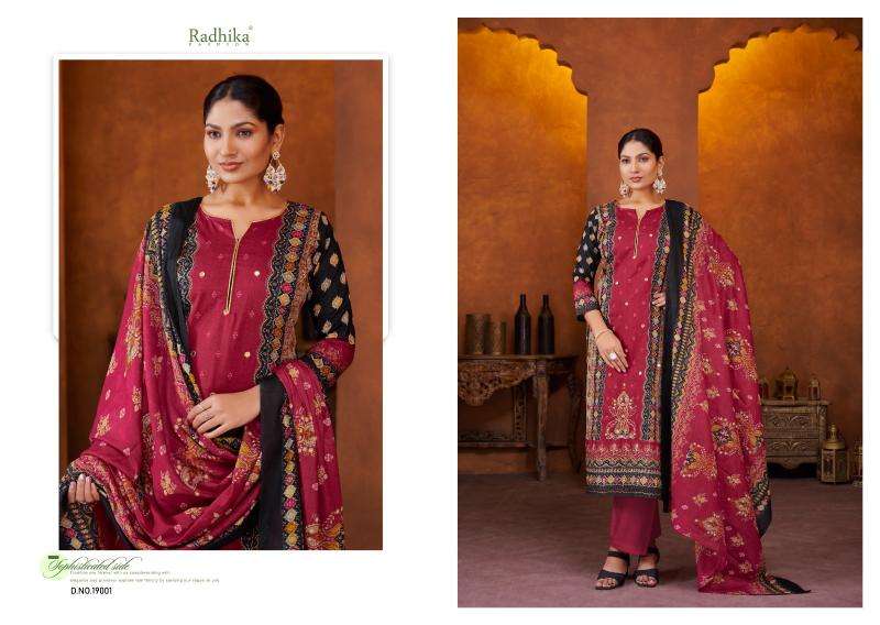 Radhika Azara Malika Designer dress materials in Ahmedabad