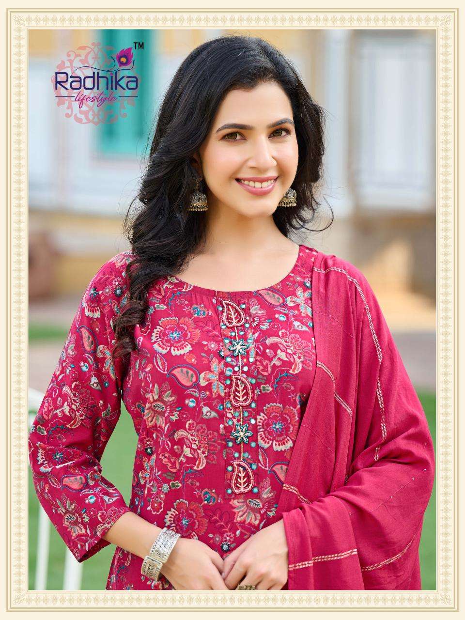 RADHIKA LIFE STYLE Satrangi Vol 6 Kurtis wholesale market in Bangalore