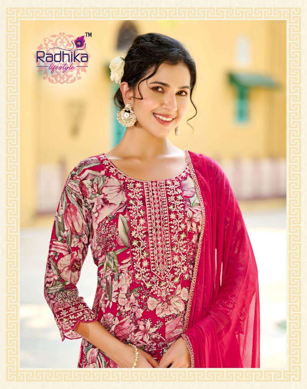 RADHIKA lifestyle ANARKALI Vol 4 kurti wholesale market delhi