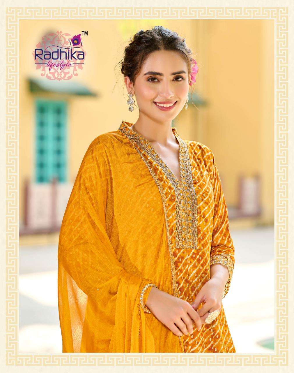 RADHIKA lifestyle ANARKALI Vol 4 kurti wholesale market delhi