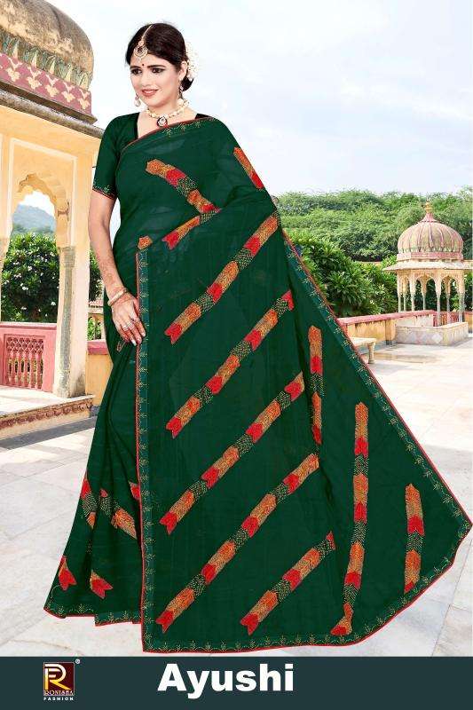 Ronisha Ayushi Fancy sarees wholesale in Mumbai