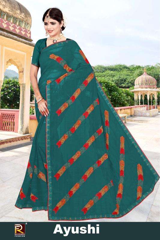 Ronisha Ayushi Fancy sarees wholesale in Mumbai