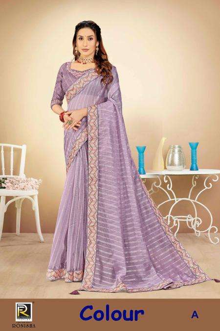 Ronisha Colour Wholesale saree market in Surat