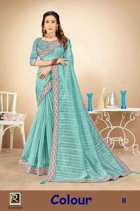 Ronisha Colour Wholesale saree market in Surat